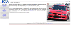 Desktop Screenshot of ecuplus.com